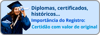 Reguistro de Diplomas, certificados, historicos e etc